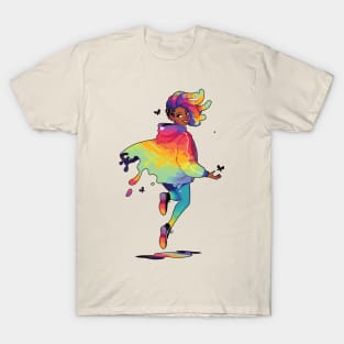 Raincoat rainbow T-Shirt